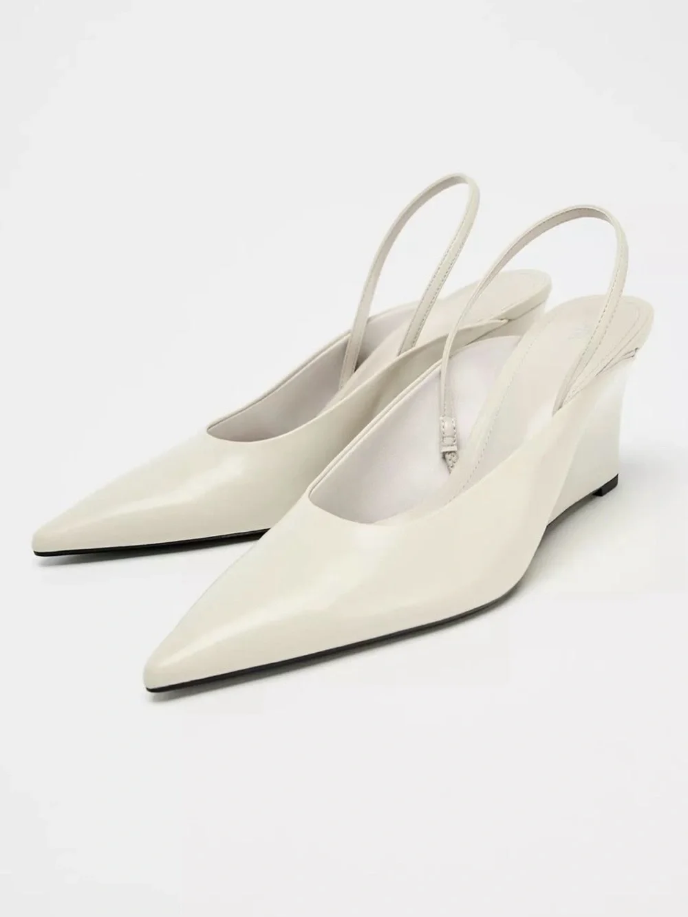 Zara cream pointed